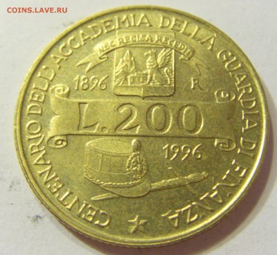 200 лир 1996 Италия академия 08.07.2016 22:00 МСК - CIMG9380.JPG