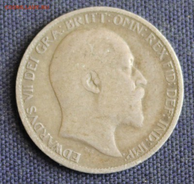 С 1 руб. БРИТАНИЯ 6 пенсов 1907г. ЭДВАРД-VII до 8.07. в 22-0 - IMG_2420.JPG