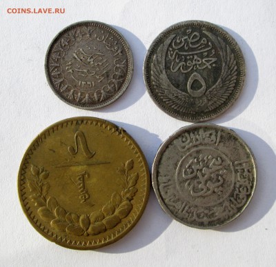2 пиаст 1942_5 пиаст1957(Егип)5 монго 1937(монг)_07.07.23-00 - ин 004