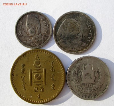 2 пиаст 1942_5 пиаст1957(Егип)5 монго 1937(монг)_07.07.23-00 - ин 003