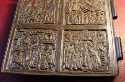 Створочка складня 12 праздников, и крест. - Складень 12 празд. 2коп. Сиб-1770г 2к-1827 012.JPG