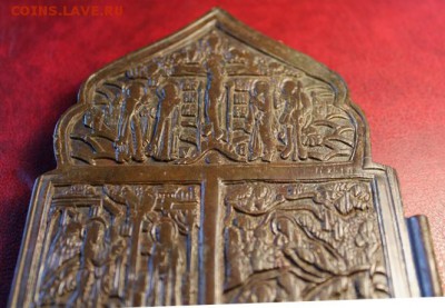 Створочка складня 12 праздников, и крест. - Складень 12 празд. 2коп. Сиб-1770г 2к-1827 014.JPG