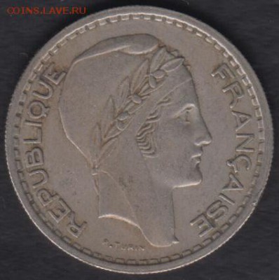 С рубля! Франция 10 франков 1949 до 04.07.2016 21-00 - Франция 10 франков 1949 р