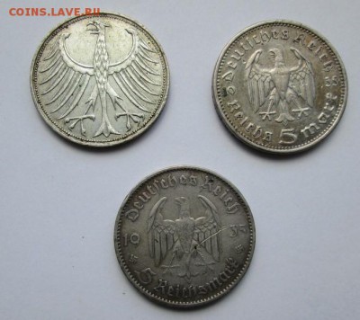 5 марок Германия- 3 шт., 1935, 63г. до22-оо 8 июля - photofacefun_com_1467082155