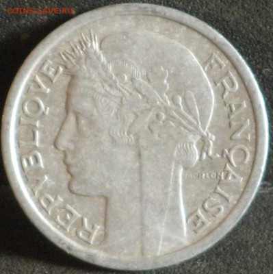 Франция 1 франк 1938,48,60 разные реформы - IMG_7169.JPG