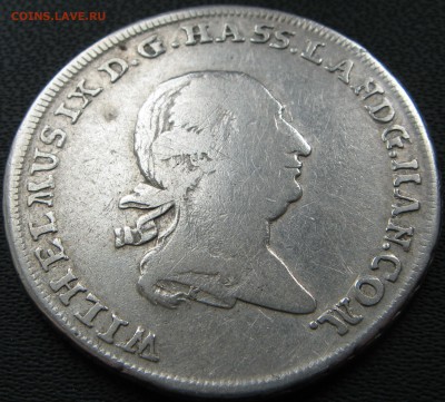 2 THALER  HESSE-CASSEL 1789 F. - аверс