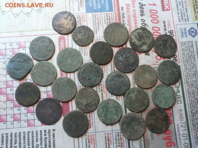 25 монет денга 1731-51гг до 10 июля блиц - денга 25 шт 3