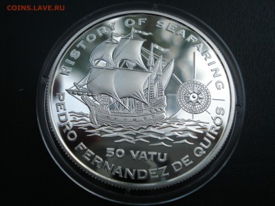 Вануату 50 вату 2005 История мореплавания - Педро Кирос - вануату (1).JPG
