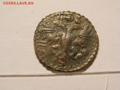 Полушка 1731год перечекан - P7310329.JPG