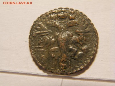 Полушка 1731год перечекан - P7310330.JPG