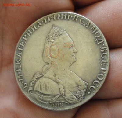 Рубль 1788 года. - DSC06626.JPG