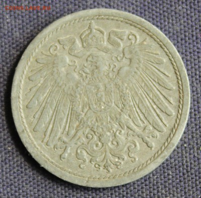 С 1 руб.ГЕРМАНИЯ 10 пфеннигов 1918г. ЦИНК  до 11.07. в 22-00 - IMG_2268.JPG