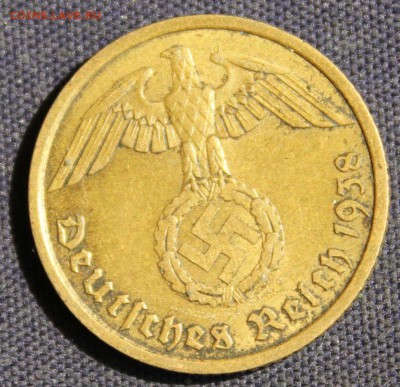 С 1 руб. ГЕРМАНИЯ 10 пфеннигов 1938г. БРОНЗА  до 11.07. в 22 - IMG_2264.JPG