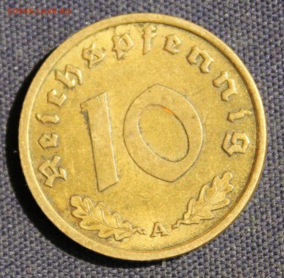 С 1 руб. ГЕРМАНИЯ 10 пфеннигов 1938г. БРОНЗА  до 11.07. в 22 - IMG_2263.JPG