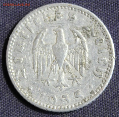 С 1 руб. ГЕРМАНИЯ 50 пфеннигов 1935г.   до 11.07. в 22-00 - IMG_2258.JPG