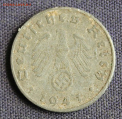 С 1 руб. ГЕРМАНИЯ 5 пфеннигов 1941г. "Е"   до 11.07. в 22-00 - IMG_2254.JPG