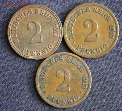 С 1 руб.КАЙЗЕРРЕЙХ 2 пфеннига 1913г."D,А,F," 3 шт.до 12.07 - IMG_2066.JPG