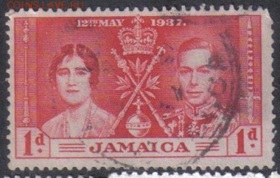 Британская Ямайка 1937г Коронация до 8.07 22.00мск - Британская Ямайка 1937г Коронация