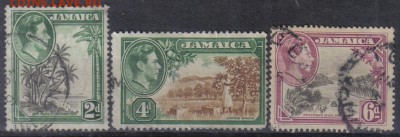 Британская Ямайка 1938-51гг Георг VI до 8.07 22.00мск - Британская Ямайка 1938-51гг Георг VI