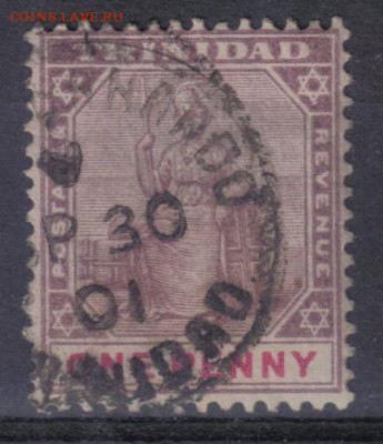 Британский Тринидад 1896-1904гг 1р до 8.07 22.00мск - Британский Тринидад 1896-1904гг 1р