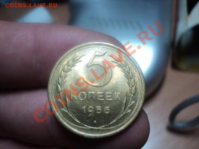 5 копеек 1956г Штемпельный блеск. до 28.11.10 22.00 МСК - DSC01286.JPG