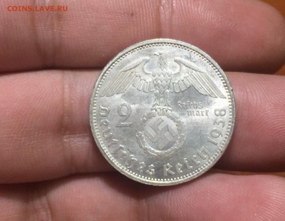 Рейх. 2 марки 1938 "А" ЛЮКС до 12.07. в 22:15 - 2