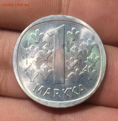 Финляндия. 1 марка 1966 года. Штемпельная. до 12.07. в 22:15 - 1