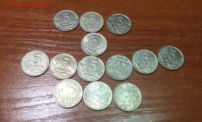 5 копеек 1997-2009, 109 штук. До 12.07. в 22:15 с 200р. - 7