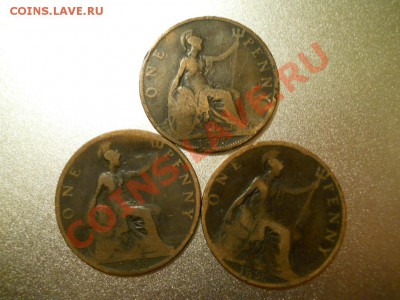 Оценка Англия и США. Старые - от 1913, Сохран! Много монет. - DSCN0739 95, 96.JPG