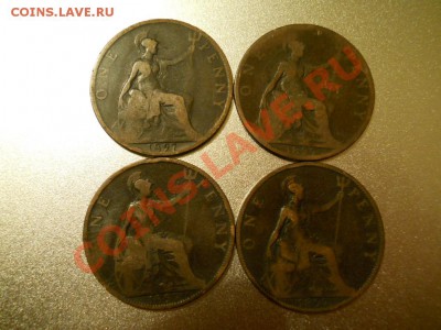 Оценка Англия и США. Старые - от 1913, Сохран! Много монет. - DSCN0744 97.JPG