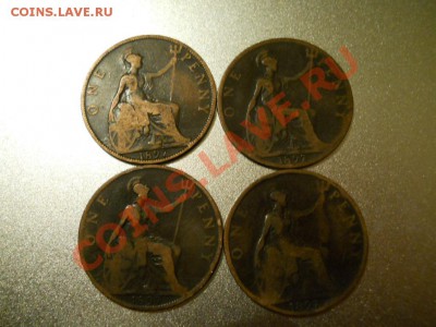 Оценка Англия и США. Старые - от 1913, Сохран! Много монет. - DSCN0750.JPG