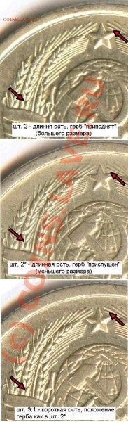 3 копейки 1980г разновид? - Штампы