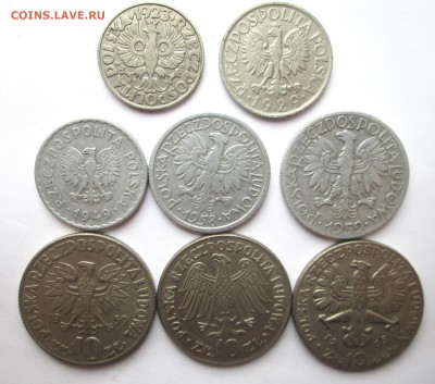 Польша с 1923 по 1965,юб. и ходячка-оценка - польша 002