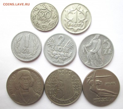Польша с 1923 по 1965,юб. и ходячка-оценка - польша 001