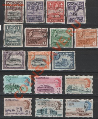 Коронация Георга 6-го 1937г 5 конвертов и марки Антигуа - Колонии 2.JPG