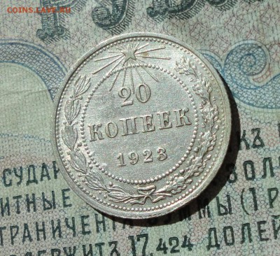 20 копеек 1923 года кладовая красавица. До 11.07.16. - DSC06950.JPG