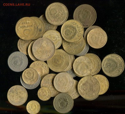 36 монет ранних советов нечищенных 1926-57г до 13.07.2016г 2 - img701