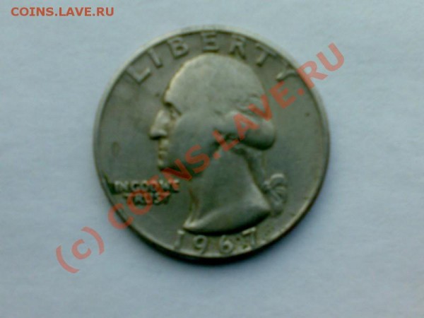 Quarter Dollar 1967 год - 24022009136