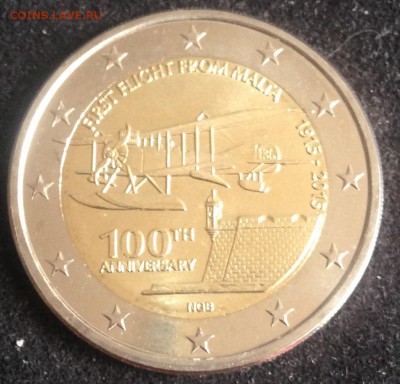 Мальта 2 евро 2015 "1-ый авиаперелет" UNC до 13.07 - IMG_0771.JPG
