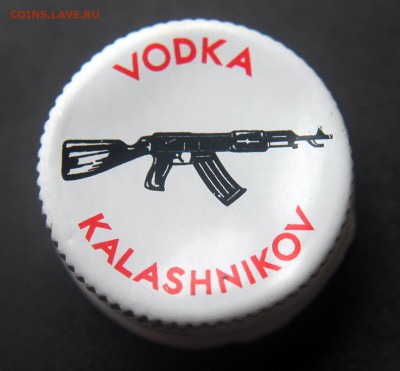 Изображение автомата Калашникова на бонах, монетах, жетонах - Пробка Калашников - 2