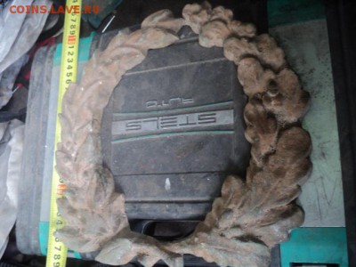 Бронзовые лавровые ветви крупные         Оценка,определение - DSC01770[1].JPG