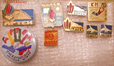 Значки но теме Артек-9 шт. до 12.07.16 в 22:00 МСК - DSCN5035.JPG