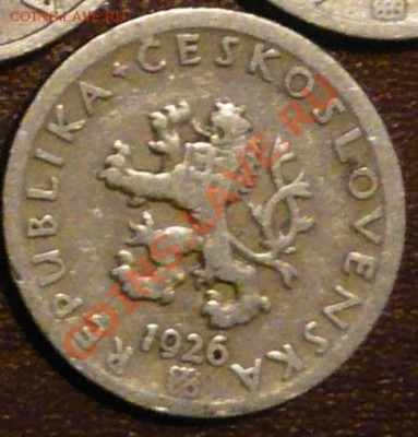 Чехословакия 20 геллеров.1926 г.До 27.11.10 г. 20-00 МСК. - 20 гелл. 26