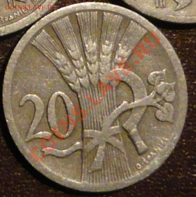 Чехословакия 20 геллеров.1926 г.До 27.11.10 г. 20-00 МСК. - 20 гелл. 26.1