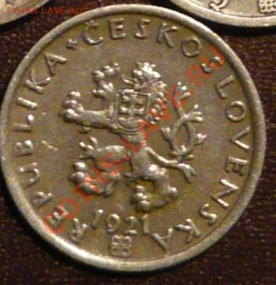 Чехословакия 20 геллеров. 1921 г. До 27.11.10 г. 20-00 МСК. - 20 гелл. 21