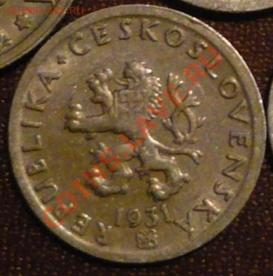 Чехословакия 20 геллеров. 1931 г. До 27.11.10 г. 20-00 МСК. - 20 гелл. 31