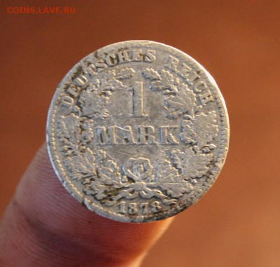 1 MARK  1878г. 14.07.16г. 23;00ч, Москвы. - 10коп-1910г. 15к-1905 Полк-1925-27 и монеты 070.JPG