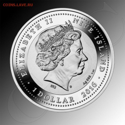 Ниуэ 2016 1$ Чемпионат Европы 2016 во Франции - s-l1600 (1)