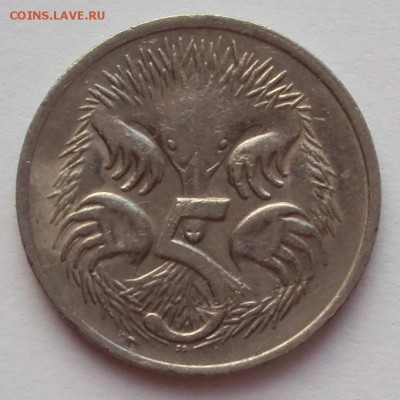 АВСТРАЛИЯ 5 центов 1975 до 17.07 - 001-1
