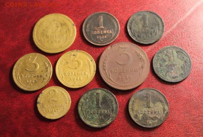 Ранние Советы-10 монет. 15.07.16. 23:00.Моск. - 10 монет и 3к1924 НЭП 001.JPG